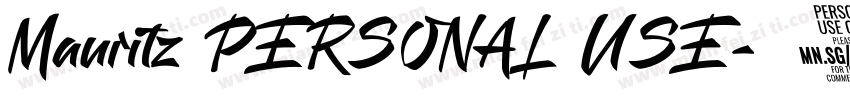 Mauritz PERSONAL USE字体转换